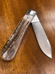 Rosecraft Blades Nolichucky Jack with Spearpoint Blade and Stag Covers