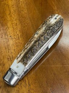Rosecraft Blades Nolichucky Jack with Spearpoint Blade and Stag Covers