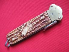 RARE Vintage Large French Eclair Gravity OTF Knife