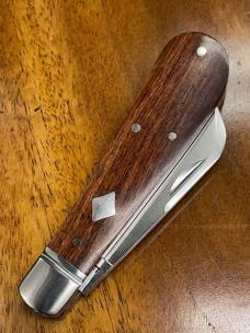 Rosecraft Blades Lick Creek Loom Fixer with Sheepsfoot Blade and Rosewood Covers