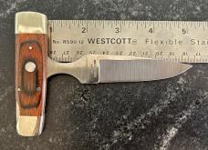 Vintage Fury 2 Position Knife, Fixed Blade & Push Dagger, Japan, Original Box & Sheath, Unused