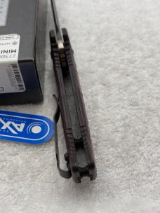 Benchmade 273BK-2201 Mini Adamis 2022 Shot Show Limited  Edition Made In USA Discontinued