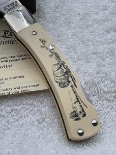 Schrade Cutlery 1991 National Park Service 75th Anniversary Commemorative Knife Made In USA