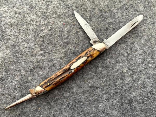 F.C.CO. (Fulton Cutlery Co.by Robeson) Punch Blade Jr. Stockman