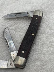 Case XX 1978 Small 3 Blade Stockman Pattern 63033 Made In USA (15)