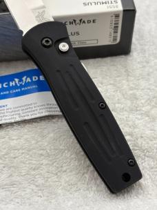 Benchmade 3551 Stimulus Push Button Automatic Knife With Integrated Safety Discontinued