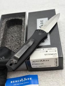 Benchmade 3551 Stimulus Push Button Automatic Knife With Integrated Safety Discontinued
