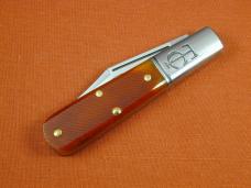 Great Eastern Cutlery GEC Goldenrod Sawcut Bone Barlow Knife 141122 Made in USA  