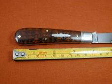 Great Eastern Cutlery GEC Smooth Snakewood Rams Foot Knife NIT 933124 USA Made