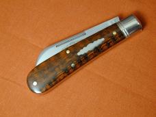 Great Eastern Cutlery GEC Smooth Snakewood Rams Foot Knife NIT 933124 USA Made