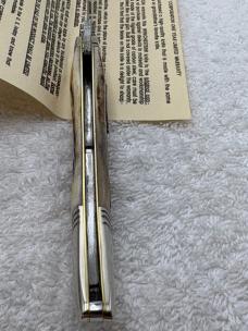 Vintage Winchester 1998 Trade Mark 10034-S Med Stag Handle Toothpick Knife New In Box 