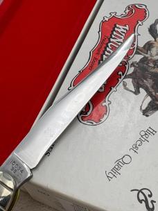 Vintage Winchester 1998 Trade Mark 10034-S Med Stag Handle Toothpick Knife New In Box 