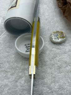 Great Eastern Cutlery Northfield UN-X-LD #81 Yellow Rose Bone Muskrat NIB USA