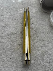 Great Eastern Cutlery Northfield UN-X-LD #81 Yellow Rose Bone Muskrat NIB USA