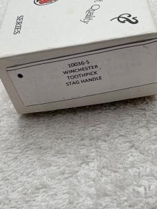 Vintage Winchester 1998 Trade Mark 10036-S Full Size Toothpick Cartridge Series