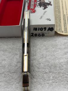 Winchester Abalone Cartridge Series 1 Blade Lock Back Knife New In Box Made In USA