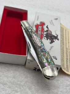 Winchester Abalone Cartridge Series 1 Blade Lock Back Knife New In Box Made In USA