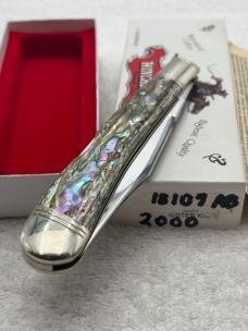 Winchester Abalone Cartridge Series 1 Blade Lock Back Knife New In Box Made In USA