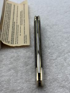 Winchester Abalone Cartridge Series 1 Blade Lock Back Knife New In Box Made In USA