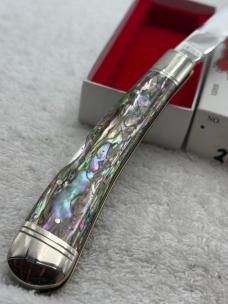 Winchester Abalone Cartridge Series 1 Blade Lock Back Knife New In Box Made In USA