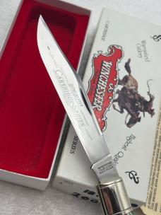 Winchester Abalone Cartridge Series 1 Blade Lock Back Knife New In Box Made In USA