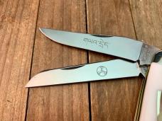 Great Eastern Cutlery Tidioute #88 Bayou Trapper Yeti White Acrylic 2022