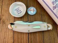 Great Eastern Cutlery Tidioute #88 Bayou Trapper Yeti White Acrylic 2022