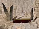 Schrade 34OT Middleman Jack with Smooth Dark Brown Bone Handles