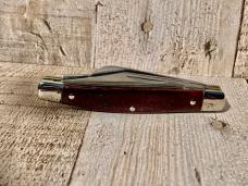 Schrade 34OT Middleman Jack with Smooth Dark Brown Bone Handles