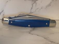 Schrade 34OT Middleman Jack with Smooth Pacific Blue Bone Handles