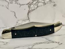 Schrade 125OT with Canyon Blue Richlite Handles and a New Blade