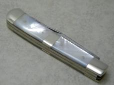 Fightn Rooster Germany Pearl Trapper Knife 1985 Tenth Anniversary Fight'n Rooster Collectors Club