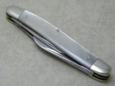 Fightn Rooster Germany Pearl "The Captain's Rooster" Large Stockman Knife 