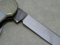 Fightn Rooster Germany Pearl "The Captain's Rooster" 3 Blade Canoe Knife 