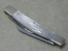Fightn Rooster Germany Pearl "The Captain's Rooster" Half Congress Knife 