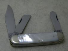 Fightn Rooster Germany Pearl Cigar Stockman Knife 1985 Flint River Knife Club 1 of 75 "PROTOTYPE"