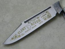 Fightn Rooster Germany Pearl Cigar Stockman Knife 1985 Flint River Knife Club 1 of 75 "PROTOTYPE"