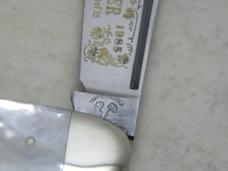 Fightn Rooster Germany Pearl Cigar Stockman Knife 1985 Flint River Knife Club 1 of 75 "PROTOTYPE"
