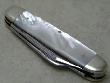 Fightn Rooster Germany Pearl Cigar Stockman Knife 1985 Flint River Knife Club 1 of 75 "PROTOTYPE"