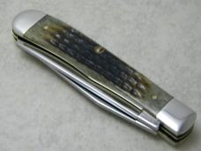Case XX USA 3 Dot 1997 Green Bone 6254 Trapper Knife