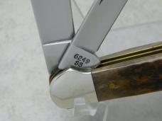 Case XX USA 2 Dot 1998 Pretty Bone 6249 Copperhead Knife