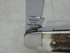 Hen and Rooster Germany Stag 313-DS Stockman Knife 1845-2010 165 Years 1 of 165 Made