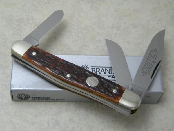 Boker Tree Brand Solingen Germany 8573 Bone Stockman Knife NIB Boker Tree Brand Solingen Germany 8573 Bone Stockman Knife NIB