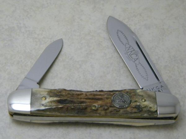 Queen NKCA 1981 Stag Big Cigar Knife 