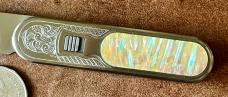 Beautiful Small Custom Or Prototype Switchblade Knife, 90’s California Knives, Unused