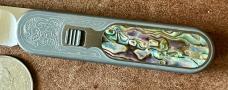 Beautiful Small Custom Or Prototype Switchblade Knife, 90’s California Knives, Unused