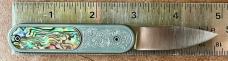 Beautiful Small Custom Or Prototype Switchblade Knife, 90’s California Knives, Unused