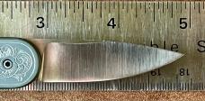 Beautiful Small Custom Or Prototype Switchblade Knife, 90’s California Knives, Unused