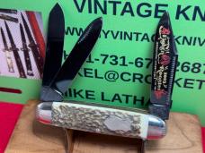 FIGHTING ROOSTER GERMANY FRANK BUSTER 2003 INTERNATIONAL CLUB 1 OF 100 3 BACKSPRING WHITTLER STAG 