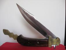 RARE Giant CAMPOLIN Italian DISPLAY Fulcrum Release Switchblade Knife